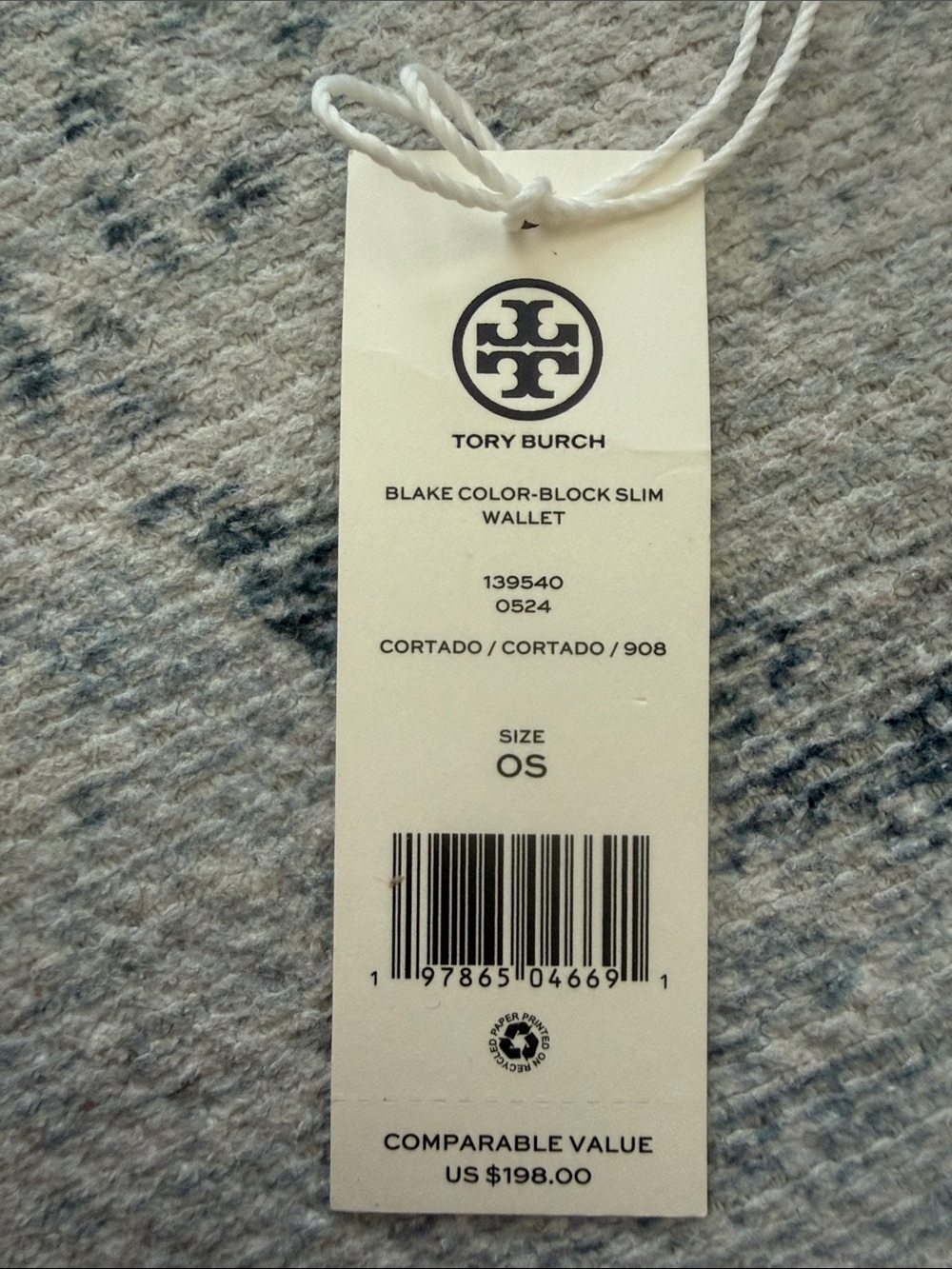 Tory Burch Blake Slim Wallet - Picture 6 of 6